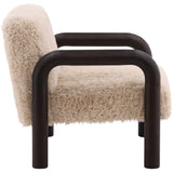 Johnson Chair, Sand by Dovetail at Eve Furniture