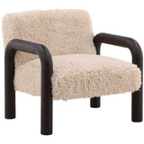 Johnson Chair, Sand by Dovetail at Eve Furniture