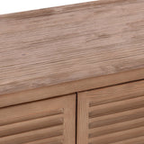 Jolen Distressed Brown 6 Door Buffet by Classic Home at Eve Furniture