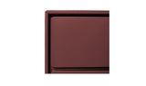 Jolene 6 Drawer Dresser Deep Red by Moe's Home at Eve Furniture