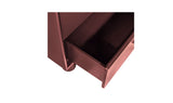Jolene 6 Drawer Dresser Deep Red by Moe's Home at Eve Furniture