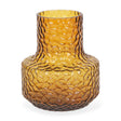 Jolene 7" Amber Waterglass Glass Vase by Mercana at Eve Furniture