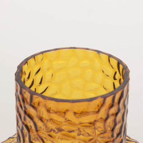 Jolene Amber Waterglass Glass Vase by Mercana at Eve Furniture