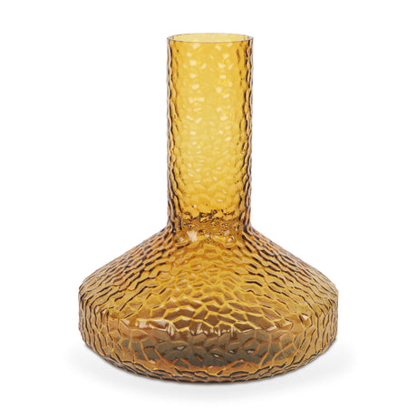 Jolene Amber Waterglass Glass Vase by Mercana at Eve Furniture
