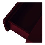Jolene Deep Red Nightstand by MOES at Eve Furniture