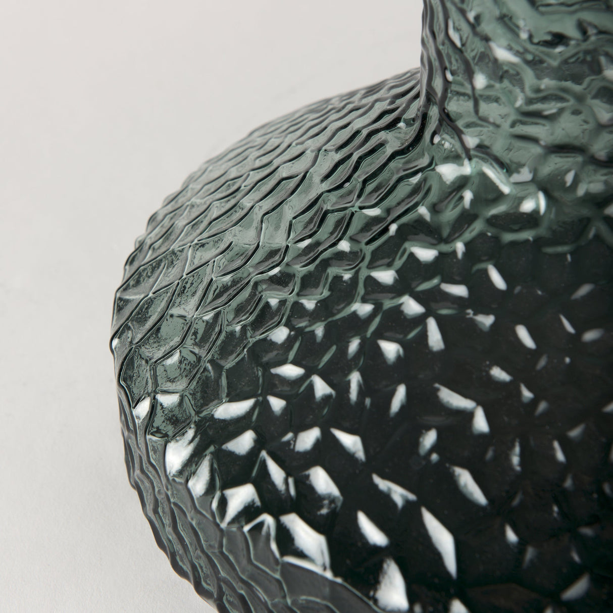 Jolene Green Waterglass Glass Vase by Mercana at Eve Furniture