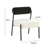 Jolene Velvet Accent Chair by TOV Furniture at Eve Furniture