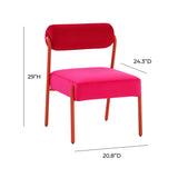 Jolene Velvet Accent Chair by TOV Furniture at Eve Furniture