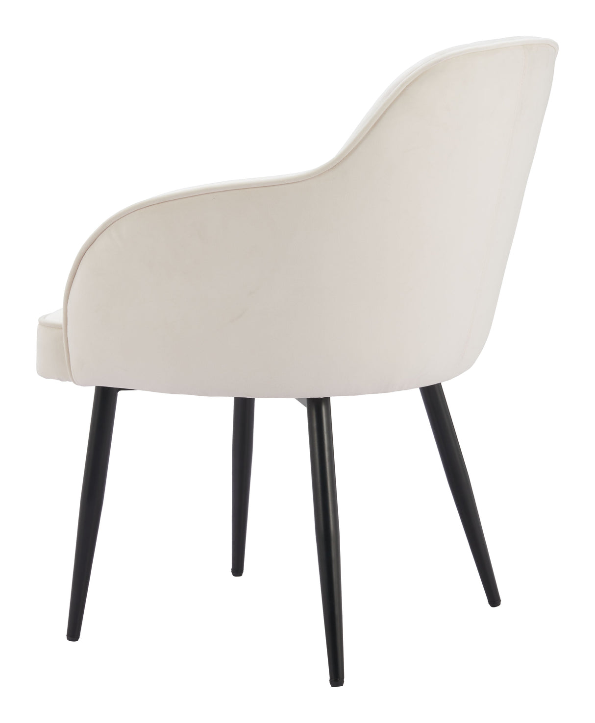 Jolie Ivory Dining Chair (Set of 2) by Zuomod at Eve Furniture