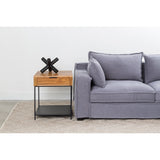 Joliet Natural Side Table by Moe's Home at Eve Furniture