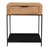 Joliet Side Table Natural by Moe's Home at Eve Furniture