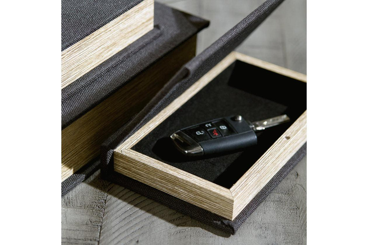 Jolina Black Box by Ashley at Eve Furniture