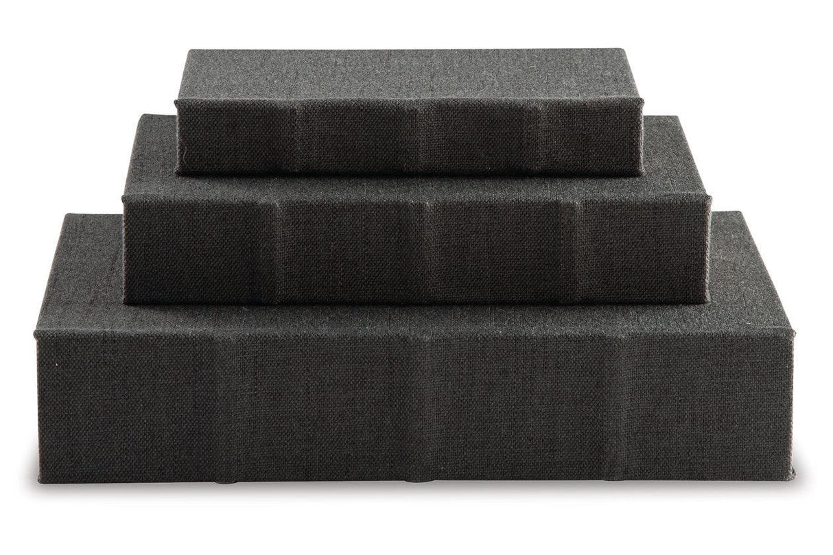 Jolina Black Box by Ashley at Eve Furniture