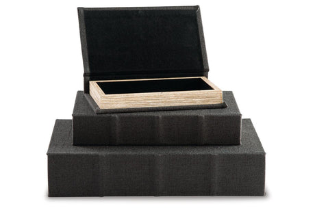 Jolina Black Box by Ashley at Eve Furniture