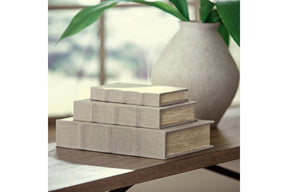 Jolina Linen Box by Ashley at Eve Furniture