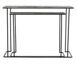 Jonah Brass Antique Console Table (Set of 2) by Classic Home at Eve Furniture