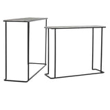 Jonah Brass Antique Console Table (Set of 2) by Classic Home at Eve Furniture