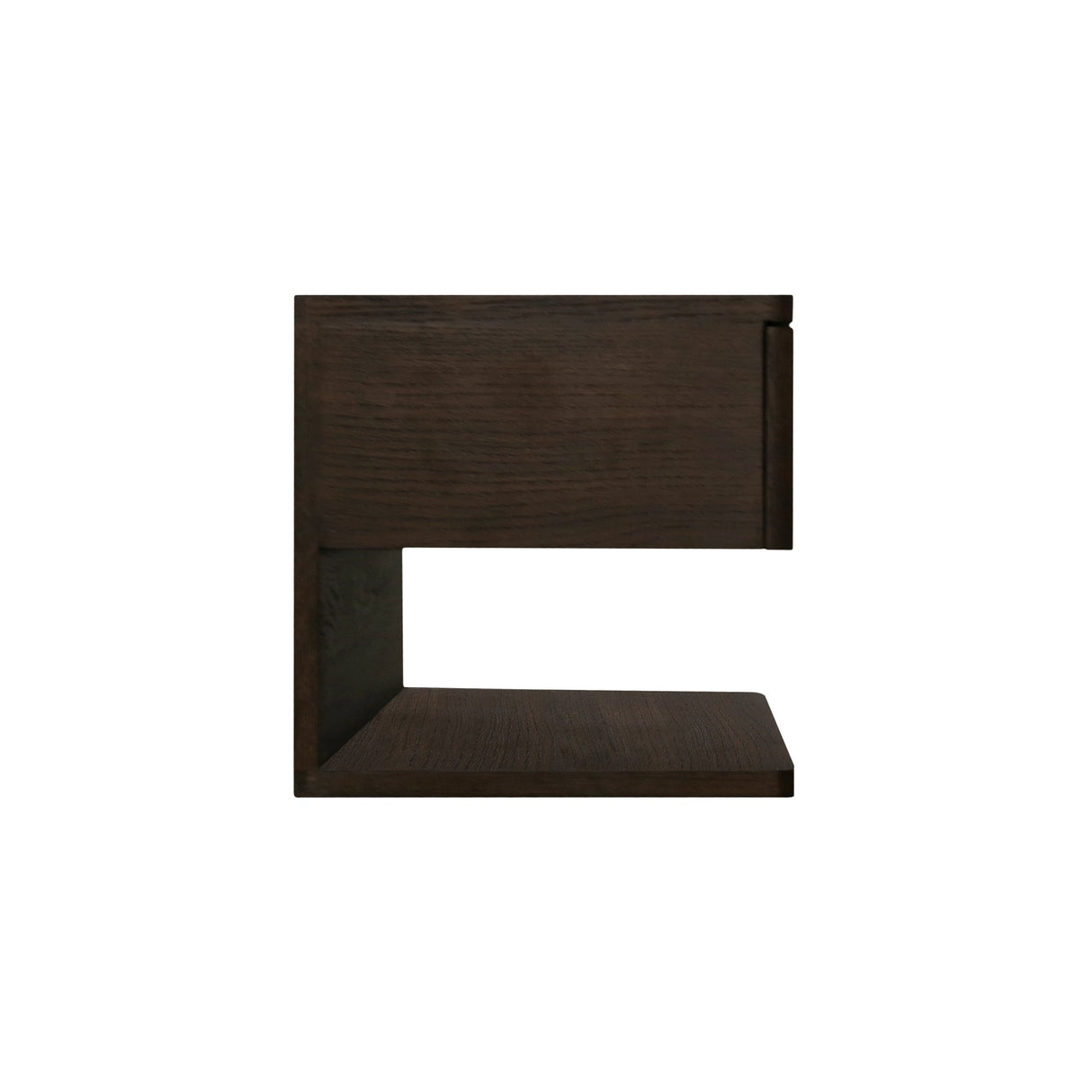 Jonah Dark Brown Floating Nightstand by MOES at Eve Furniture