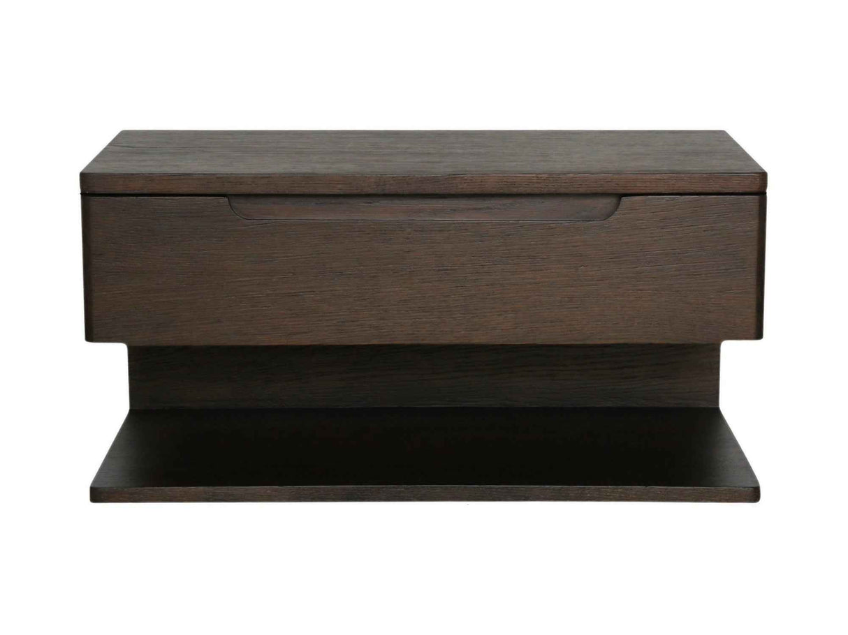 Jonah Dark Brown Floating Nightstand