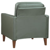 Jonah Green Upholstered Track Arm Accent Club Chair