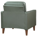 Jonah Green Upholstered Track Arm Accent Club Chair