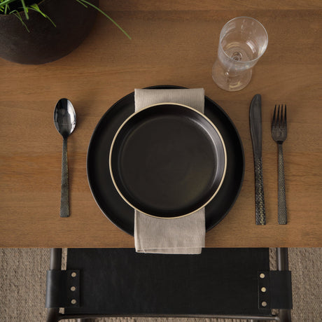 Jonan Brown Solid Mango Wood Rectangular Dining Table by Mercana at Eve Furniture