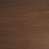 Jonan Solid Dark Brown Mango Wood Rectangular Dining Table by Mercana at Eve Furniture