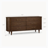 Jonathan 6-drawer Oak Dresser by Co.House Designs at Eve Furniture