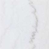 Jonelle Gold Round Glass Top End Table White Marble Shelf by Coaster at Eve Furniture