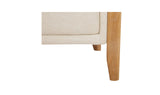 Jones Accent Chair Oat by Moe's Home at Eve Furniture