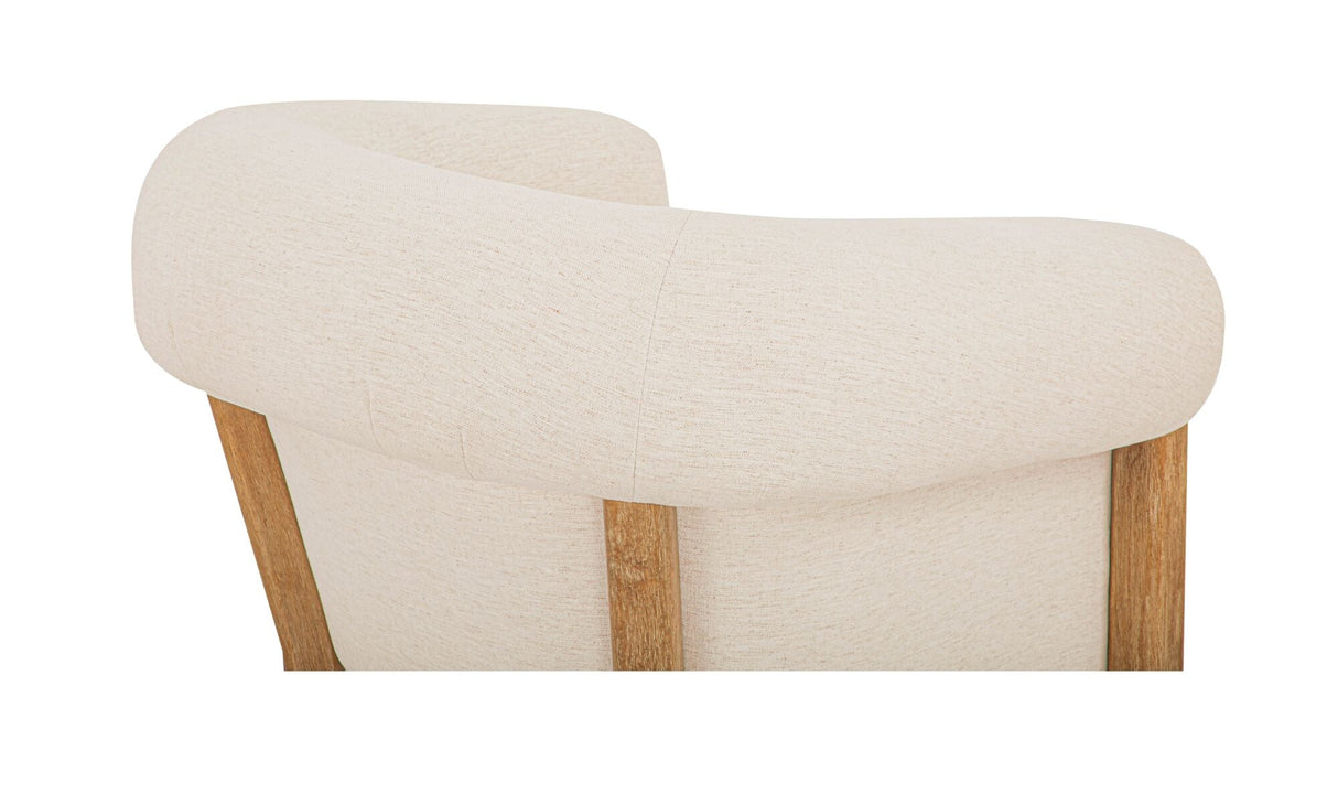 Jones Accent Chair Oat by Moe's Home at Eve Furniture