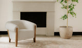 Jones Accent Chair Oat by Moe's Home at Eve Furniture
