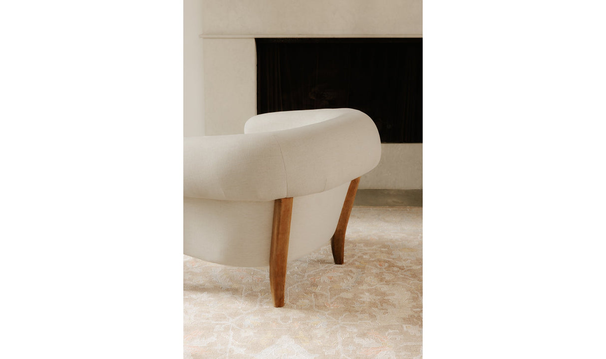 Jones Accent Chair Oat by Moe's Home at Eve Furniture