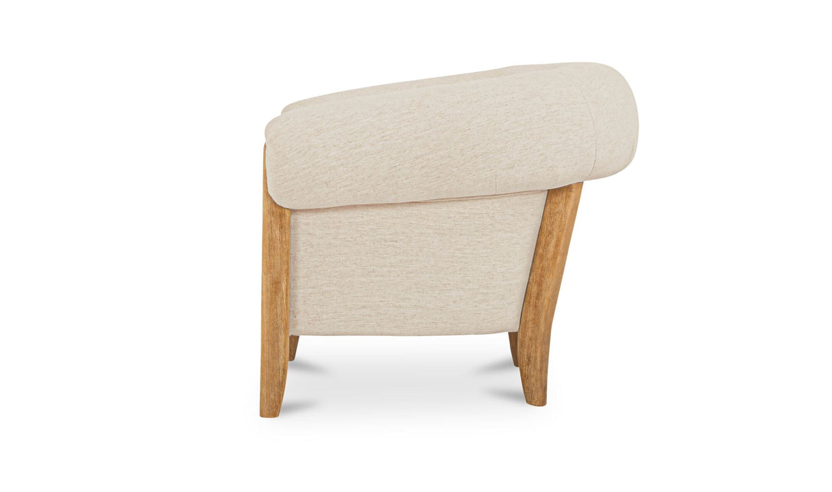 Jones Accent Chair Oat by Moe's Home at Eve Furniture