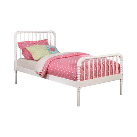 Jones White Twin Bed by Coaster at Eve Furniture