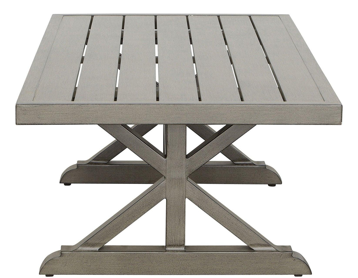 Jones Aluminum Coffee Table by Steve Silver at Eve Furniture