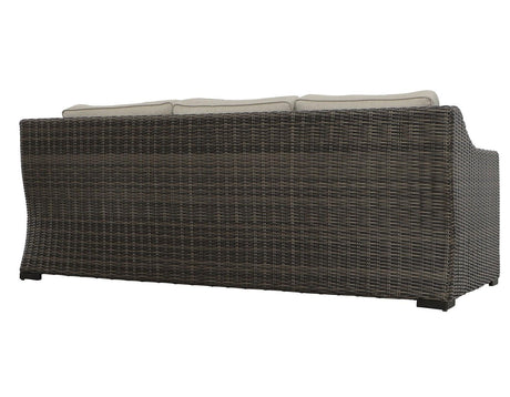 Jones Outdoor Resin Wicker Sofa by Steve Silver at Eve Furniture