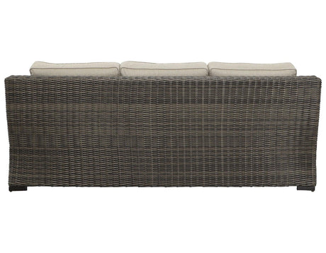 Jones Outdoor Resin Wicker Sofa by Steve Silver at Eve Furniture