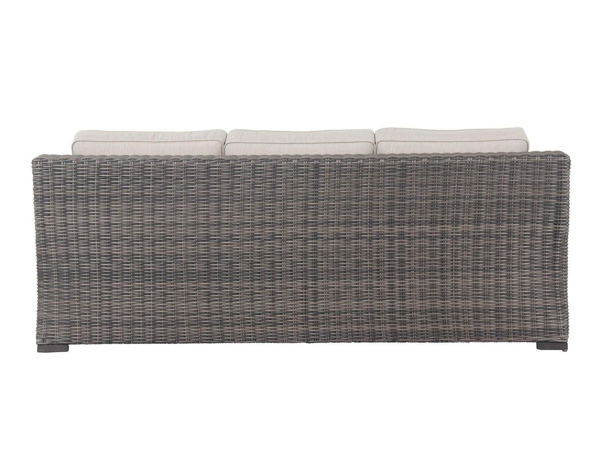 Jones Outdoor Resin Wicker Sofa by Steve Silver at Eve Furniture