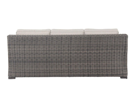 Jones Outdoor Resin Wicker Sofa by Steve Silver at Eve Furniture