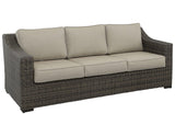 Jones Outdoor Resin Wicker Sofa by Steve Silver at Eve Furniture