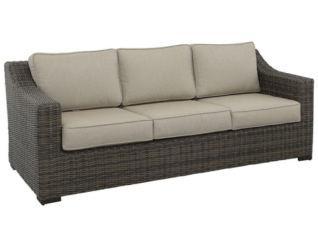 Jones Outdoor Resin Wicker Sofa by Steve Silver at Eve Furniture
