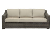 Jones Outdoor Resin Wicker Sofa by Steve Silver at Eve Furniture