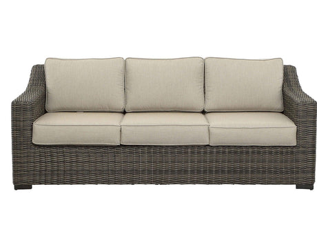 Jones Outdoor Resin Wicker Sofa by Steve Silver at Eve Furniture
