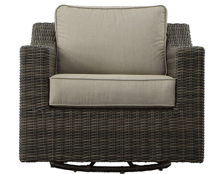Jones Outdoor Swivel Lounge Chair by Steve Silver at Eve Furniture