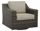 Jones Outdoor Swivel Lounge Chair by Steve Silver at Eve Furniture