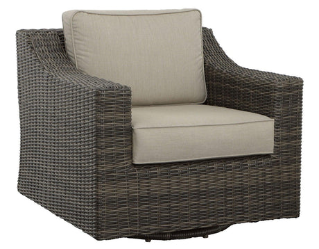 Jones Outdoor Swivel Lounge Chair by Steve Silver at Eve Furniture