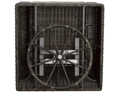 Jones Outdoor Swivel Lounge Chair by Steve Silver at Eve Furniture