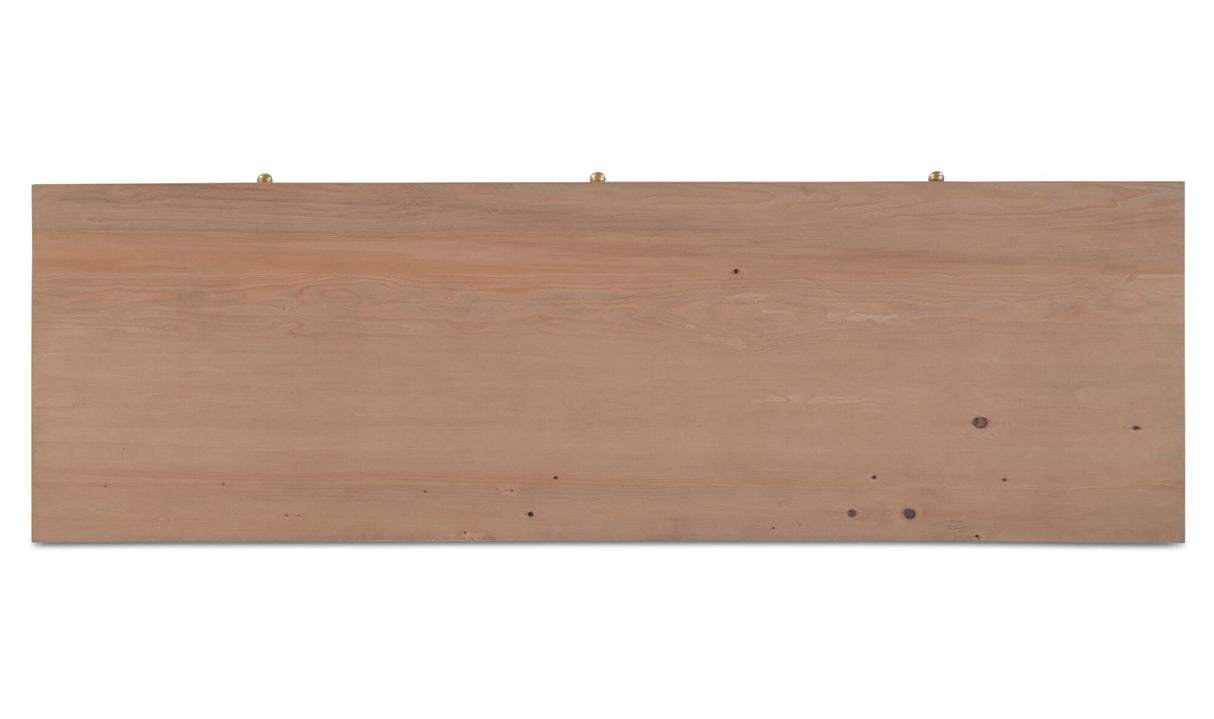 Joni 7 Drawer Dresser Natural by Moe's Home at Eve Furniture