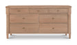 Joni 7 Drawer Dresser Natural by Moe's Home at Eve Furniture